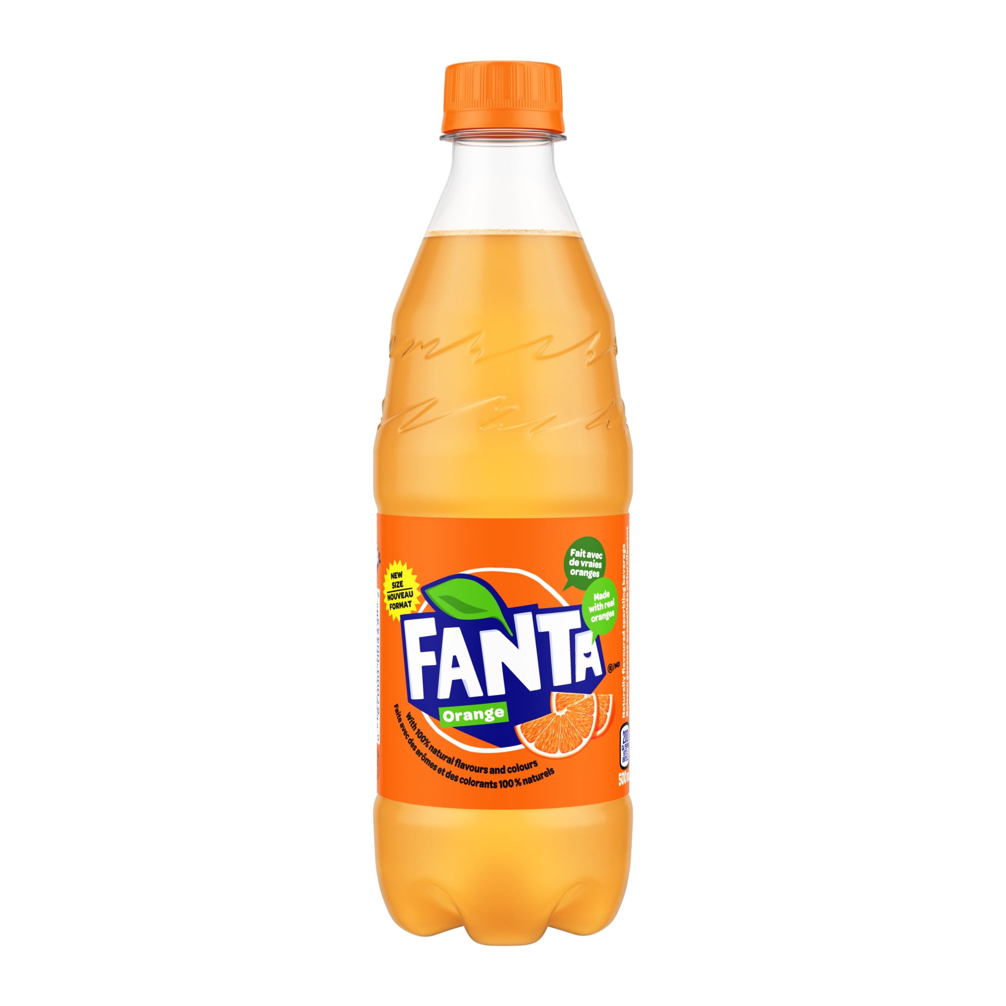 Fanta Orange Bottle, 500 mL