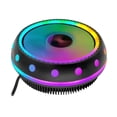 thumbnail image 1 of Radiador Ufo Computadora De Escritorio Cpu Radiador Con Ventilador Led Rgb Minnieouse EL016056-00, 1 of 5