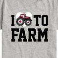 thumbnail image 3 of Case IH - I Love To Farm - Toddler Short Sleeve Graphic T-Shirt, 3 of 6