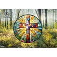 thumbnail image 4 of Christian Stained Glass Cross Suncatcher – Colorful Religious Window Art, Handcrafted Cross Design, Inspirational Home Decor, Faith and Ho 1901447321, 4 of 4