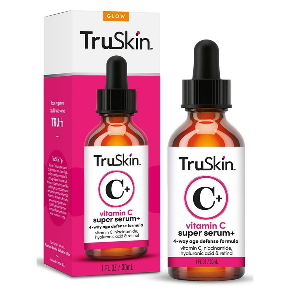 TruSkin Vitamin C Super Serum Plus for Face 1fl oz