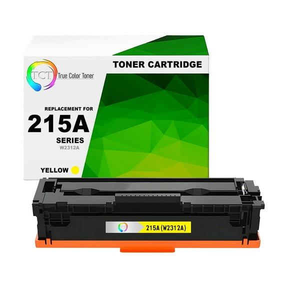 TCT 215A Yellow Toner Cartridge - Premium Compatible Replacement for HP 215A W2312A