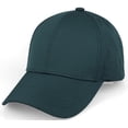 thumbnail image 2 of Daxton Air Cool Tech Hat Ventilated Micro Holes Structured High Profile Baseball Cap, Dusty Teal, 2 of 6