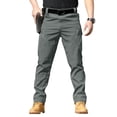 thumbnail image 2 of Yokua Men Stretch Tacticals Pants Cargo Pants,Outdoor Lightweight Work Hiking Pants, 2 of 8