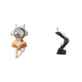 thumbnail image 1 of Estatua de astronauta,Estatua de astronauta,figura espacial,adorno,Figura decorativa de resina para escritorio,escultura decorativa para el hogar,Estatua de escalera,Estatua de escalera de, 1 of 8