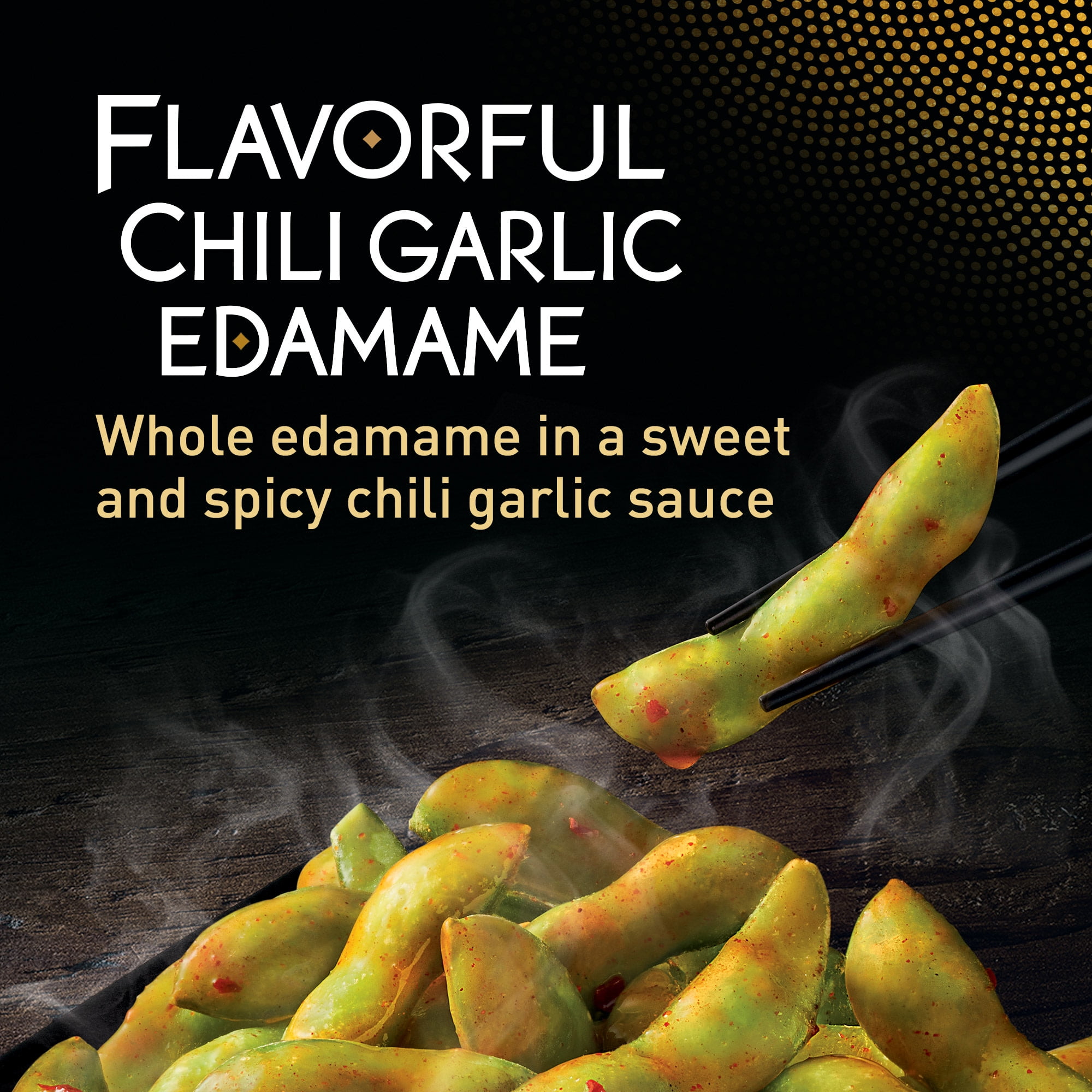 P.F. Chang's Home Menu Chili Garlic Edamame, Frozen Sides, 10 oz.