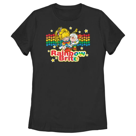 Women's Rainbow Brite Stars and Twink Graphic T-Shirt