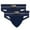 Navy, variant on Golberg Premium Men's Athletic Supporters for Sports and Exercise in a Pack of 2 - Jock Strap Underwear with Extra Strength Elastic (Size - X Large)