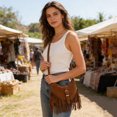 thumbnail image 4 of unbranded Hombro Bohemio Con Ajustable Para Mujer Estilo Retro Casual, 4 of 8