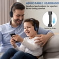 thumbnail image 4 of Ladont Auriculares para niños a granel para el aula escolar, paquete de 10, auriculares con cable para el aula para estudiantes, niños, niños pequeños, niñas y adolescentes (negro), 4 of 5
