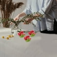 thumbnail image 4 of MLINS 100pcs Artificial Rose Calyxes Plastic Flower Sepals Realistic Flower Sepals for DIY Projects Wedding Decorations and Home Decor, 4 of 8