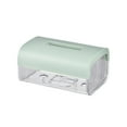 thumbnail image 2 of Transparent Wall - Mounted Toilet Tissue Box, Non - Perforated Toilet Paper Holder & Storage Rack for Bathroom Organization, 2 of 7