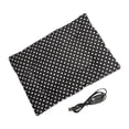 thumbnail image 1 of Pet Heating Pads 3 Adjustable Temperature Comfortable Washable Cats Dogs Bed Black 27cmx37cm, 1 of 8