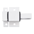 thumbnail image 4 of Door Latch Aluminum Alloy Security Automatic Sash Door Spring Bounce Lock White, 4 of 10