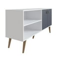 thumbnail image 3 of Manhattan Comfort Amber Engineered Wood TV Stand for TVs up to 50" in Blue, 3 of 9