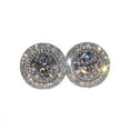 thumbnail image 6 of VOLALO 925 Sterling Silver Stud Earrings Birth Cubic Zircon Fashion Jewelry For Women, 6 of 9