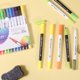 thumbnail image 5 of Teissuly Double Line Pen Color Hand Account Pen Dream Metal Pen Hand-painted 24 Colors Highlighter Marker Pen Teissuly WER202312020729, 5 of 7