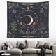 thumbnail image 2 of Tapiz de plantas, tapiz de fases lunares naturales para colgar en la pared, tapiz de mandala bohemio, decoración estética para dormitorio, 2 of 5