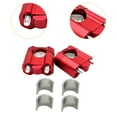 thumbnail image 2 of DYNWAVECA Generic Motorcycle Handle Bar Risers Premium Universal Handlebar Clamp Mount Red, 2 of 10