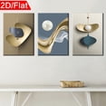 thumbnail image 6 of 3pcs 2D/Flat print, Framed canvas painting and poster, Ready to Hanging, Abstract geometric modeling, Abstract Sculpture Prints - Home Decor, Wall Art, Room Decor, Home Mural, Ideal for Gift, 6 of 10