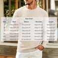 thumbnail image 3 of Jovrlynd Mens Sweater Crewneck Ribbed Knit Long Sleeve Shirts with Pockets Casual Soft Plus Size Pullover Sweaters for Big & Tall, S-3XL, 3 of 9
