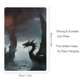 thumbnail image 2 of JEUXUS Iron Art Wall Hanging 8*12in Dragon Shark Fantasy Art 8x12in, 2 of 7