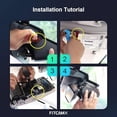 thumbnail image 6 of Fitcamx 4K Dash Cam Suitable for Jaguar E-Pace 2018 2019 2020 2021 2022 P300 P250 (Model 6137/X540), with 64GB Card, 6 of 7