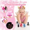 thumbnail image 2 of MYDOVA Kids Non-Toxic Quick Dry Nail Art Salon Kit with Nail Dryer and Peelable Nail Polish,Ideal Gift Toys for Girls Age 3-12, 2 of 8