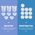 thumbnail image 2 of Labymos 43PCS DIY Silicone Resin Measuring Cups Tool Kit 100ml Measure Cups Finger Cots for, 2 of 6