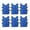 Blue, variant on Arborister 6pcs Blue Football Vest Kids Breathable Pinnies Scrimmage Vest Football Training Waistcoat Clothes for Child