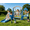 Blue, variant on KORIMEFA Toddler Slide, 6 in 1 Toddler Playset - Upgrade with Kids Slide, Swing, Soccer and Ring Toss for Age 1-3, Indoor and Outdoor Playground
