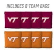 thumbnail image 5 of Virginia Tech Hokies 8pk Licensed Cornhole Bags, 5 of 5