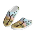 thumbnail image 2 of Lsque African Women Pattern Womens Comfort Cotton on Scuff With Memory Foam and Anti-skid Sole Slipper-40/41, 2 of 7