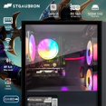thumbnail image 3 of STGAubron PC de Bureau Gaming, Radeon RX 560 4G GDDR5, Intel Core i5 3.2G jusqu'à 3.6G, 16G RAM, 512G SSD, WiFi 600M, BT 5.0, Ventilateur RGB x 3, Clavier & Souris & Tapis de Souris RGB, W10H64, 3 of 5