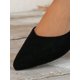 thumbnail image 3 of New Fashionable Women's Black Hollow Out Flat Shoes With Pointed Toe, Comfortable And Slip-Resistant For Walking And Strolling, 3 of 4