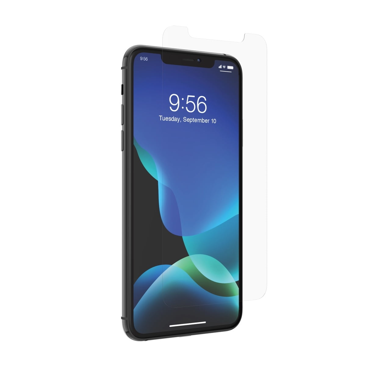 ZAGG InvisibleShield Hybrid Glass Screen Protector for iPhone 11 Pro Max, iPhone XS Max, 6.5, Clear