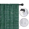 thumbnail image 4 of Blackout Kids Curtains,Math Equations Science Symbols Green Pattern Childrens Insulated Curtains Set Of 2,Bedroom Essentials,Toddler Room Decor 52"x63", 4 of 5