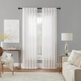 thumbnail image 2 of Urbanest Adjustable Single Curtain Rod Set Copper Tola Finials – 1 - Inch Diameter, With Black Rod, 84–120 Inches, 2 of 6