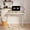 Light Brown, variant on FitStand 40"x24" Adjustable Standing Desk, One-Piece Desktop Ergonomic Sit Stand Desk with 176lbs Load, 4 Memory Height Settings,  2 Hooks for Home Office, Light Brown