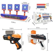 Beefunni Shooting Game Toy for Age 6, 7, 8,9,10+ Years Old Kids, Boys,Digital Shooting Targets Gifts for 8-10 Year Old Boys