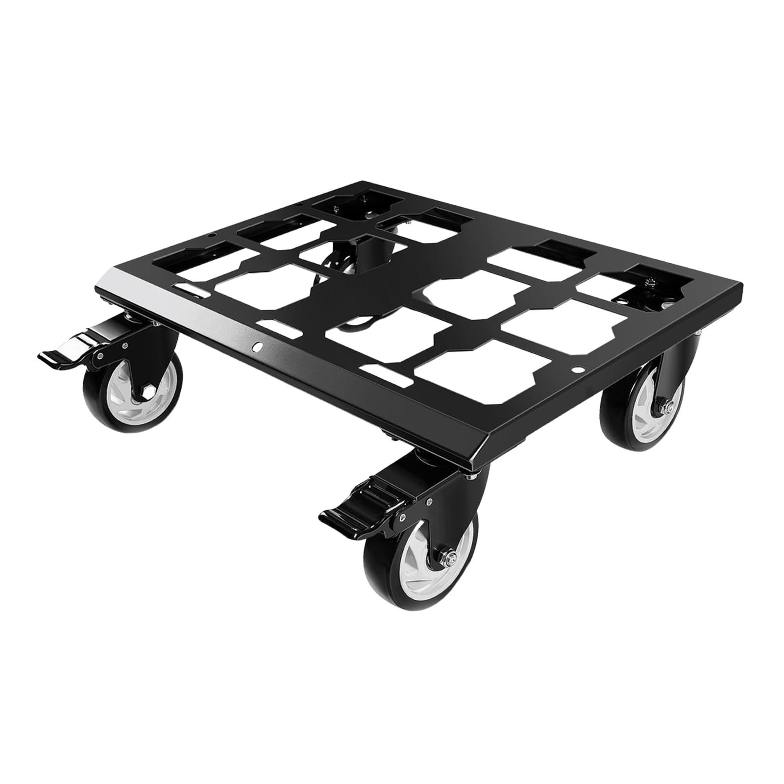 kowaku 4 Wheels Furniture Dollys Furniture Mover with Wheels Slider Tool Box Dollys Carbon Steel for Sofa Chair Cabinet Small Fridge