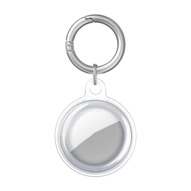 Fundas Llavero Funda Protectora Piel para Soporte Airtag Con A Prueba Golpes