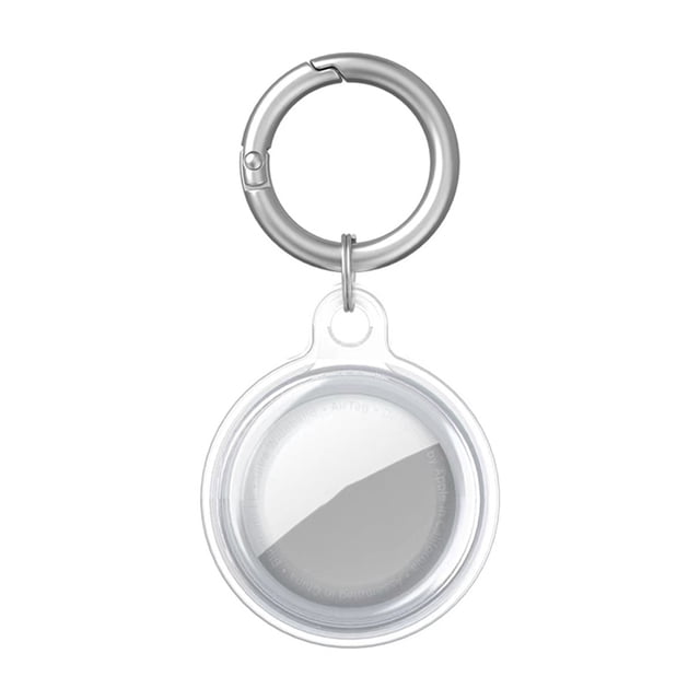 Cubierta Del Dispositivo Seguimiento Carcasa Protectora Accesorios para Apple Airtag Funda Con Llavero Soporte Antiarañazos A Prueba Golpes