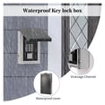 thumbnail image 4 of Smart Key Safe Box with Waterproof Cover, OTP/APP Bluetooth/Wi-Fi/Fixed Code/Key Unlock ,Easy to Operate, 4 of 7