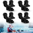 thumbnail image 5 of Canoe Paddles Pole Holder Adjustable Rail Pole Holder Paddle Holder Kayak Mount Paddle Holder, 5 of 6