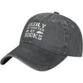 thumbnail image 2 of Easily Distracted by Rocks Hat for Men Women Funny Dad Tracker Hat Baseball Cap, 2 of 8