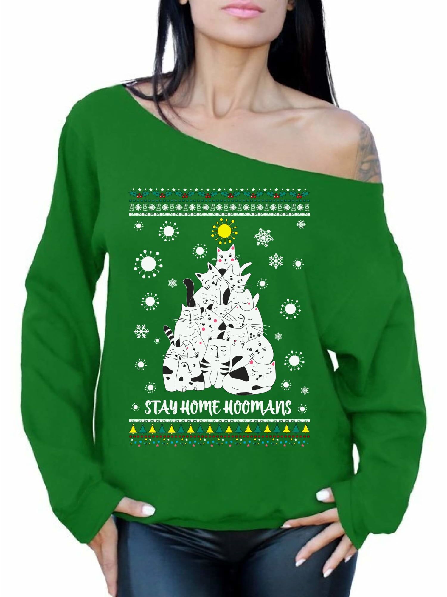 Oversized Sweater Merry Christmas 