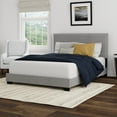 thumbnail image 5 of Skylar Nailhead Trim Upholstered Full Platform Bed, Glacier, 5 of 18