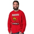 thumbnail image 5 of PACMAN Avoid Responsibility Lazy Long Sleeve TShirt Men Women Brisco Brands M, 5 of 6