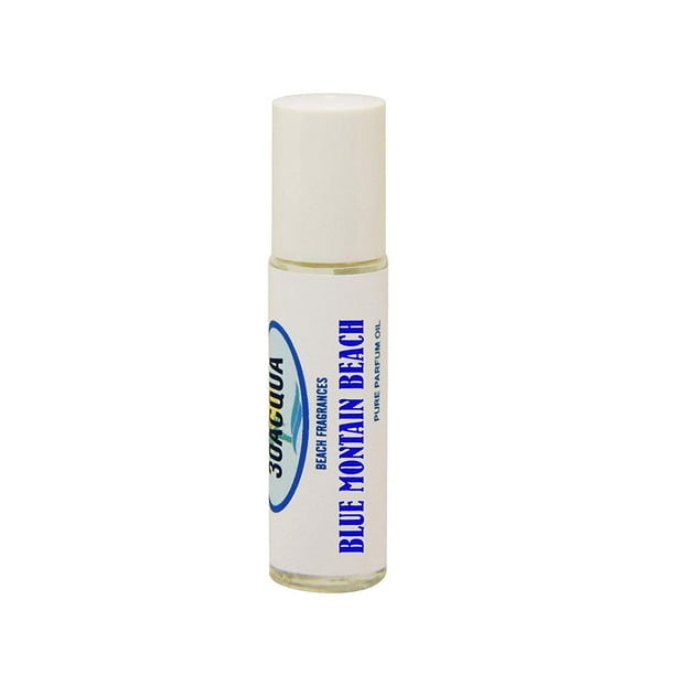 Beachy Perfume Oil for Women with Fresh Aquatic and Green Citrus Fragrance Accords; 10ml Roll on